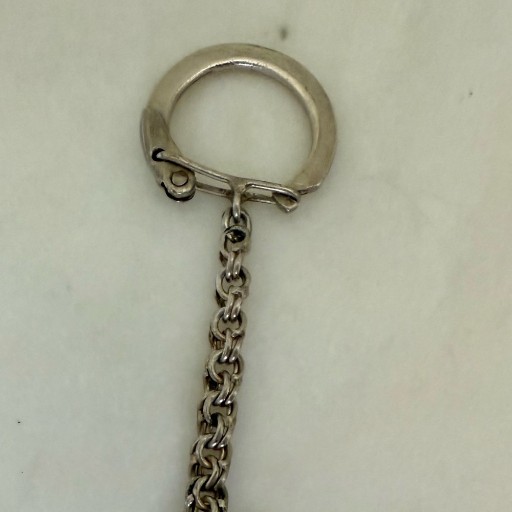 Vintage Mexican Sterling Silver Keychain - Picture 4 of 4